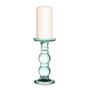 Eloise Turquoise Glass Candle Holder, thumbnail 6 of 6