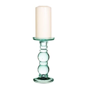 Eloise Turquoise Glass Candle Holder, 6 of 6