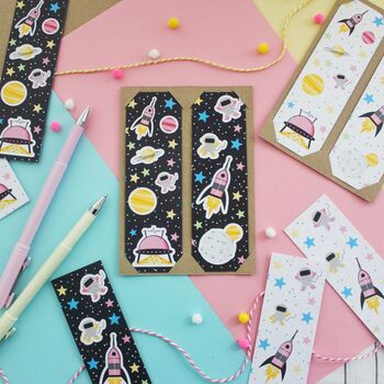 Spaced Out! Outer Space Bookmarks Set Of Two, 2 of 7