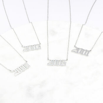 2002 21st Birth Date / Special Date Necklace, 3 of 6