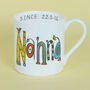 Nana's Favourite Bone China Personalised Mug, thumbnail 2 of 4
