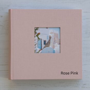 Linen Slip In Photo Album With Cover Aperture, 4 of 11