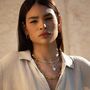 Alice Gold Paperclip Chain Necklace, thumbnail 4 of 4