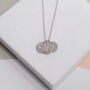 Pembroke Sterling Silver Disc Trio Necklace, thumbnail 1 of 4