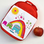 Personalised Elephants Lunch Bag, thumbnail 1 of 5