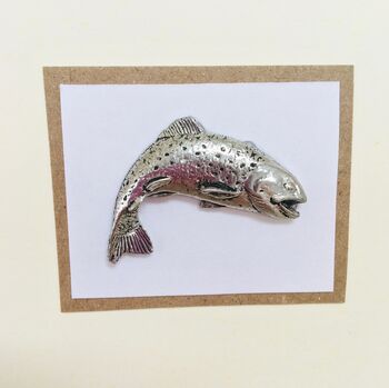 Fish Handmade Birthday Card, 4 of 4