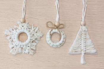 Festive Macrame Decoration Kit, 5 of 5