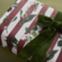 Christmas Gift Wrap Carnivalesque Red Stripe, thumbnail 5 of 5