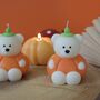 Halloween Pumpkin Bear Candle, thumbnail 4 of 4