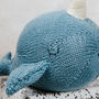 Andy The Hand Knitted Narwhal, thumbnail 9 of 11