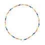 Rainbow Moonstone Smiley Face Necklace, thumbnail 2 of 7