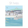 St Ives Town Cornwall Print, thumbnail 4 of 5
