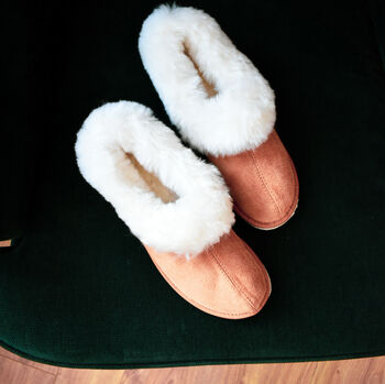 Eve Sheepskin Boots Slippers, 6 of 6