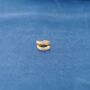 Gold Cz 12mm Huggie Hoops, thumbnail 3 of 7