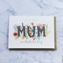 'Lovely Mum' Mother's Day Card, thumbnail 2 of 3
