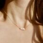 Customisable Pearl Drop Necklace, thumbnail 1 of 7