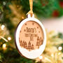 Baby's First Christmas Personalised Wooden Decoration, thumbnail 6 of 12