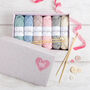 Blossom Baby Jumper Knitting Kit, thumbnail 9 of 12