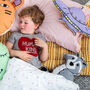 Raccoon Children's Nursery Cushion, thumbnail 5 of 7