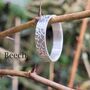 Amber Ring In Recycled Silver, thumbnail 8 of 10