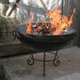 Indian Fire Bowl, BBQ Rack, Gloves And Marshmallow Fork, thumbnail 2 of 7