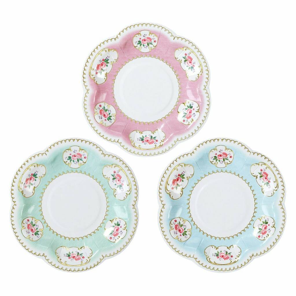 Afternoon Tea Nibbles Party Plates, 1 of 6