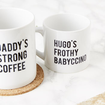 Personalised Daddy And Me Mugs, 2 of 3