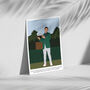 Rory Mc Ilroy Green Jacket Commentary Print, thumbnail 3 of 4