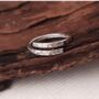 Bark Textured Sterling Silver Adjustable Wrap Ring, thumbnail 1 of 7