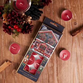 Natural Christmas Candle Holder Centrepiece, 7 of 7