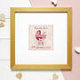 Personalised New Baby Girl Picture Gift, thumbnail 9 of 12