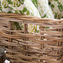 Grey Rattan Storage Basket, thumbnail 7 of 7