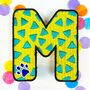 Letter M Sew On Patch, thumbnail 1 of 3