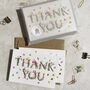 Wildflower Letters Thank You Cards, thumbnail 5 of 6