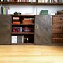 Caterina Scaffolding Board Desk And Storage Unit, thumbnail 3 of 6