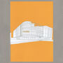 Manchester's 'Home' Illustrated A4 Print, thumbnail 1 of 3