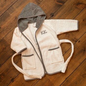 Personalised Embroidery Childs Dressing Gowns, 2 of 6