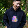 Pace Yourself Men's Slogan Hoodie, thumbnail 3 of 7