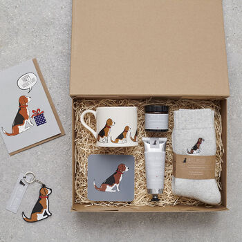 Beagle Cufflinks Personalised Dog Lover Gift, 12 of 12