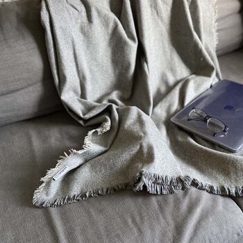 Respiin Recycled Wool Throw, 7 of 12