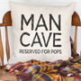 Personalised Man Cave Cushion, thumbnail 1 of 2