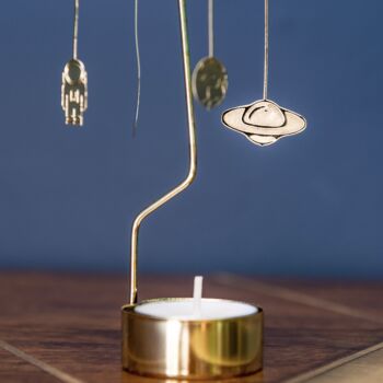 Space Rocket Tealight Spinner, 5 of 5