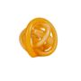 Handblown Glass Golden Ball Ornament Home Decor, thumbnail 9 of 9