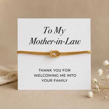 Personalised Wedding Knot Bracelet, 7 of 12