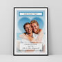 She Said Yes Couples Photo Print Personalised Engagement Gift, thumbnail 3 of 5