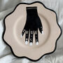 True Love Hand Painted Scalloped Plate Set, thumbnail 4 of 6
