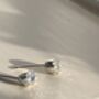 Starburst Diamond Brilliant Cut Solitaire Earrings, thumbnail 6 of 6