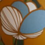 Mustard Bold Floral Handmade Lampshade, thumbnail 7 of 7