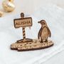 Personalised Christmas Table Place Settings Penguin, thumbnail 2 of 3