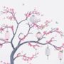 Cherry Blossom Tree Stencil Pack, thumbnail 7 of 12